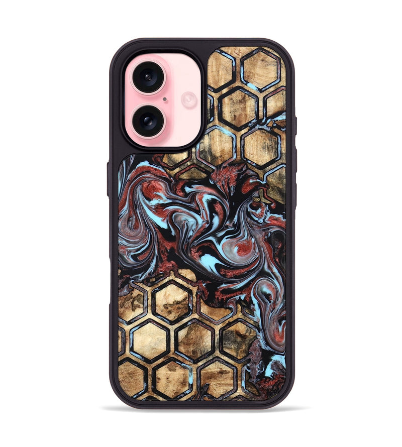 iPhone 16 Wood Phone Case - Rowena (Pattern, 825157)