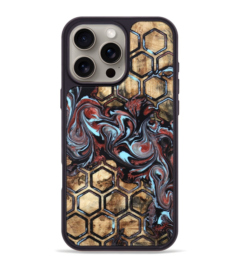 iPhone 16 Pro Max Wood Phone Case - Rowena (Pattern, 825157)