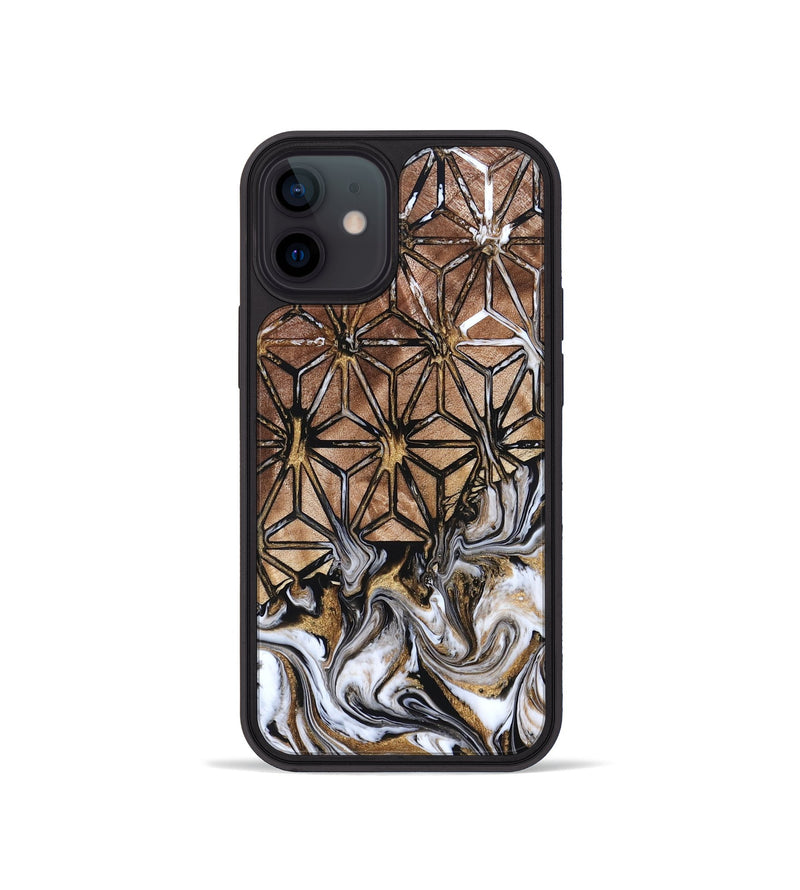 iPhone 12 mini Wood Phone Case - Teri (Pattern, 825160)