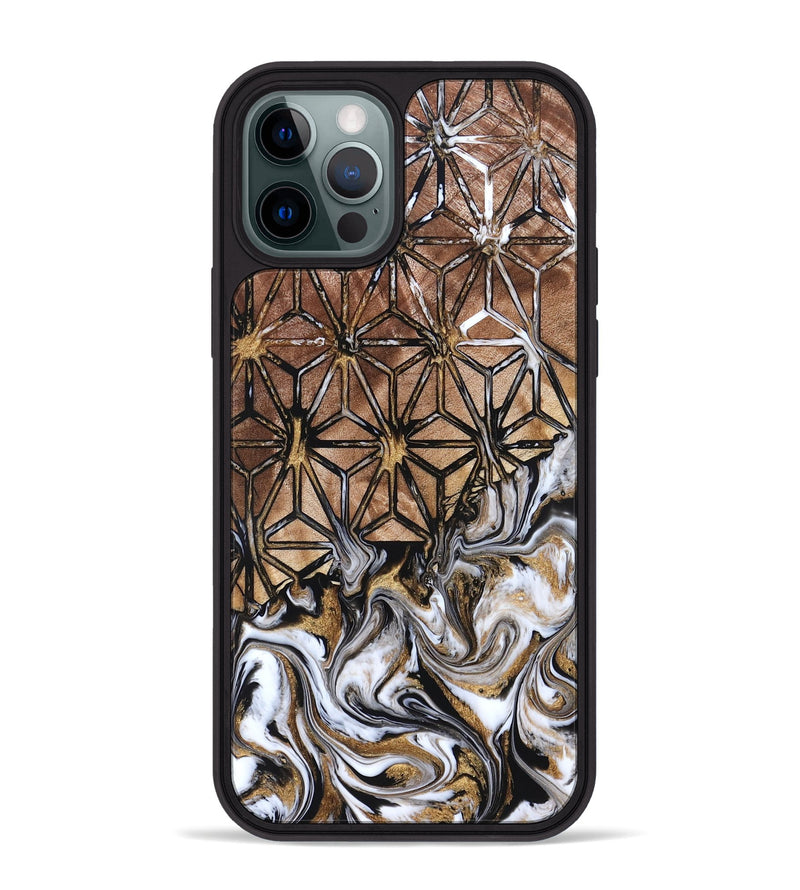 iPhone 12 Pro Max Wood Phone Case - Teri (Pattern, 825160)