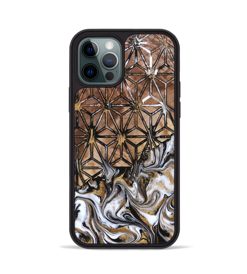 iPhone 12 Pro Wood Phone Case - Teri (Pattern, 825160)