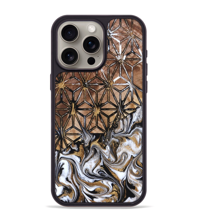 iPhone 15 Pro Max Wood Phone Case - Teri (Pattern, 825160)