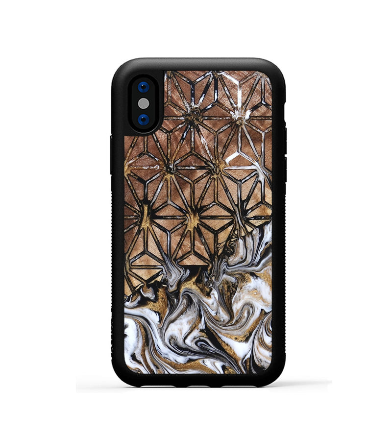 iPhone Xs Wood Phone Case - Teri (Pattern, 825160)