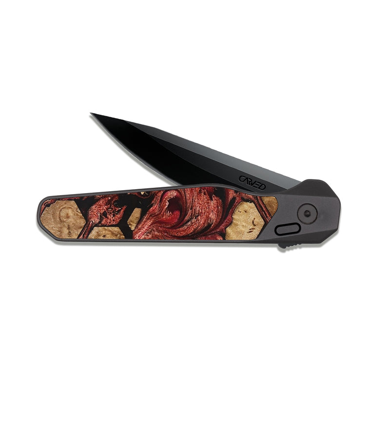 EDC Dark Slate Wood Pocket Knife - Kenyon (Pattern, 825161)