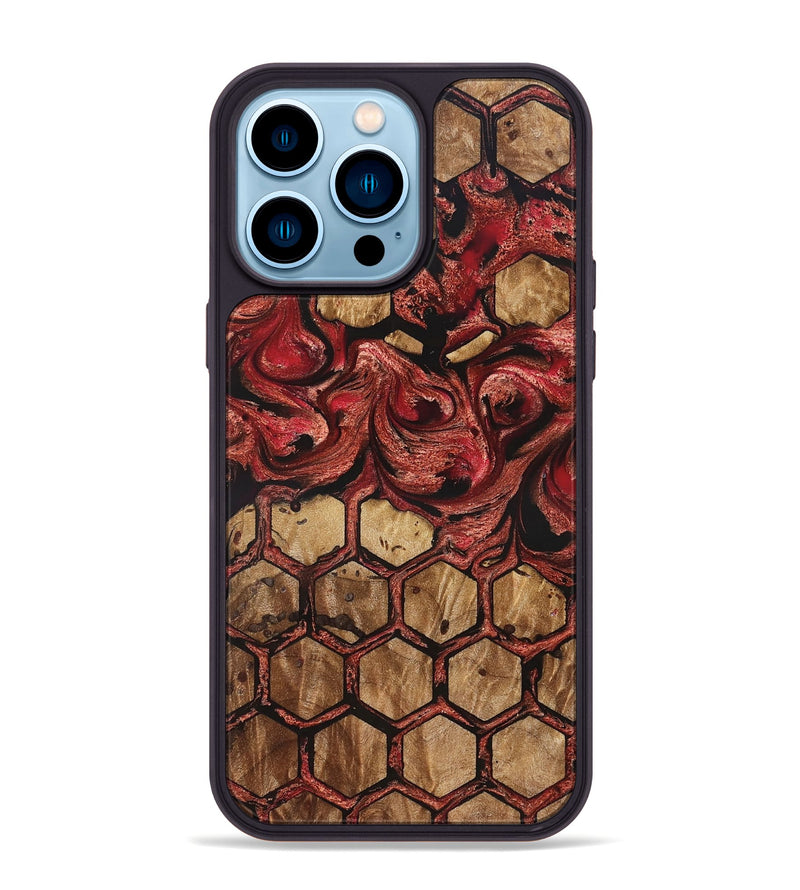 iPhone 14 Pro Max Wood Phone Case - Kenyon (Pattern, 825161)