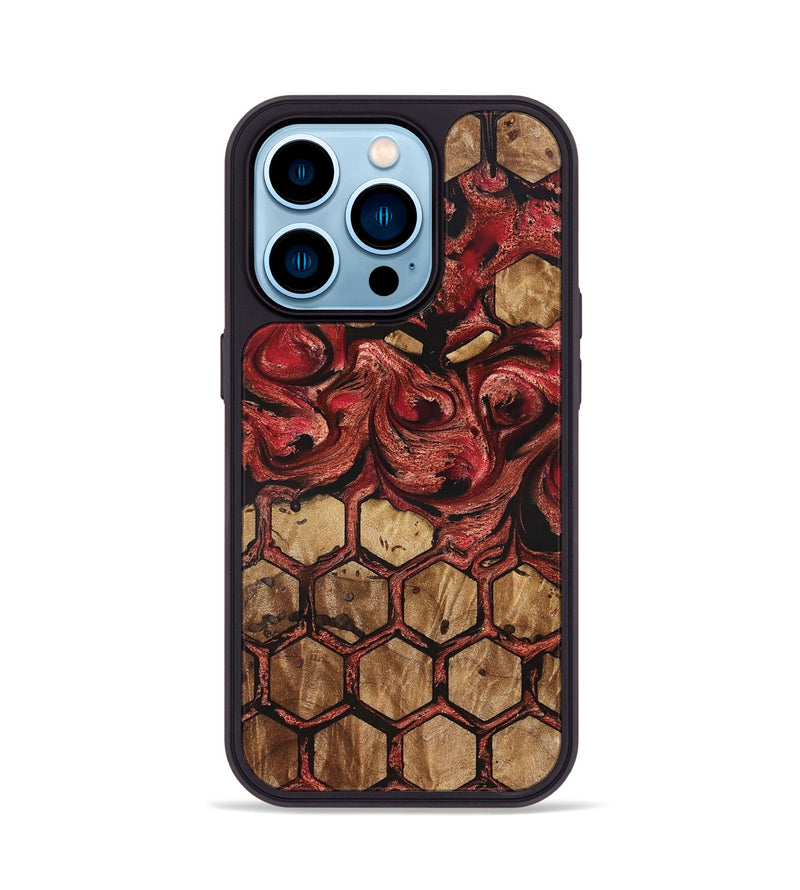 iPhone 14 Pro Wood Phone Case - Kenyon (Pattern, 825161)