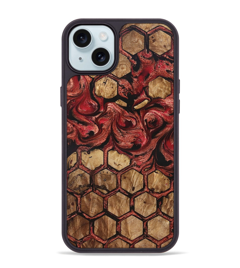 iPhone 15 Plus Wood Phone Case - Kenyon (Pattern, 825161)