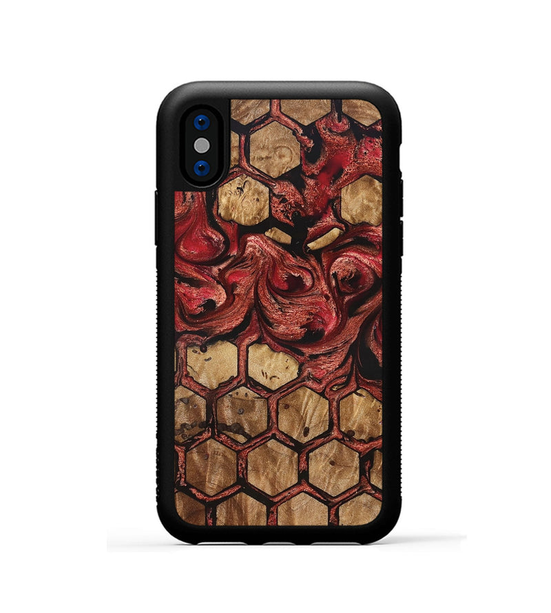 iPhone Xs Wood Phone Case - Kenyon (Pattern, 825161)
