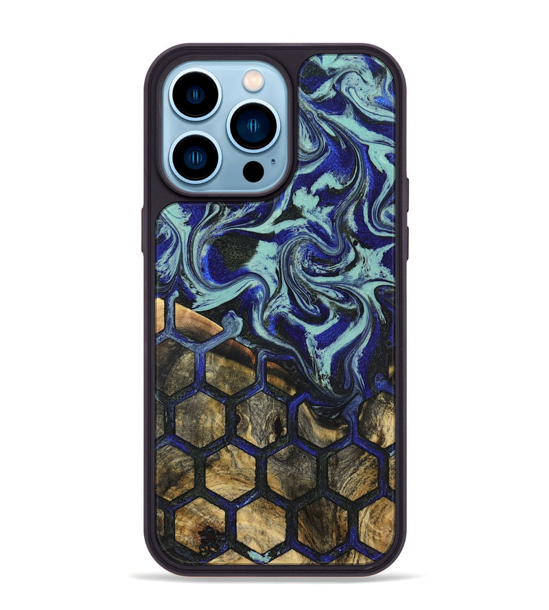 iPhone 14 Pro Max Wood Phone Case - Chana (Pattern, 825162)