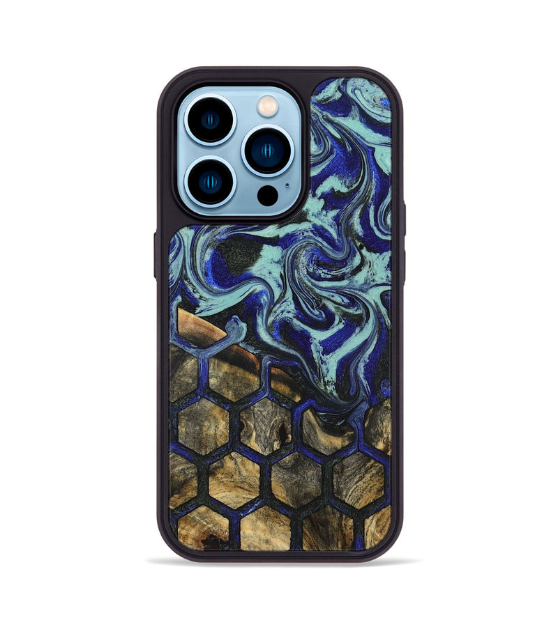 iPhone 14 Pro Wood Phone Case - Chana (Pattern, 825162)
