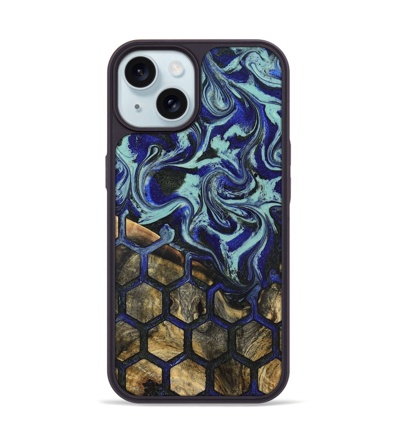iPhone 15 Wood Phone Case - Chana (Pattern, 825162)