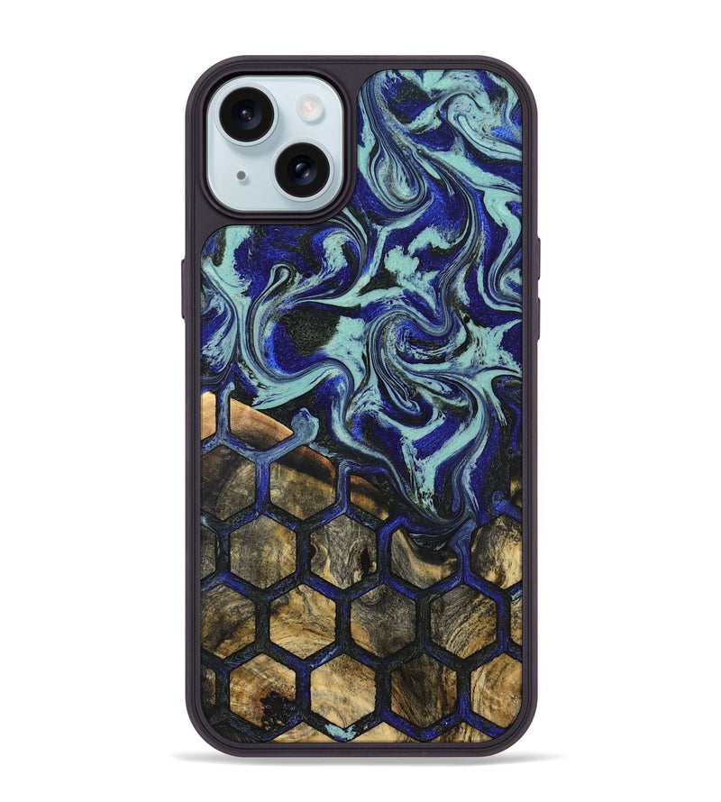 iPhone 15 Plus Wood Phone Case - Chana (Pattern, 825162)