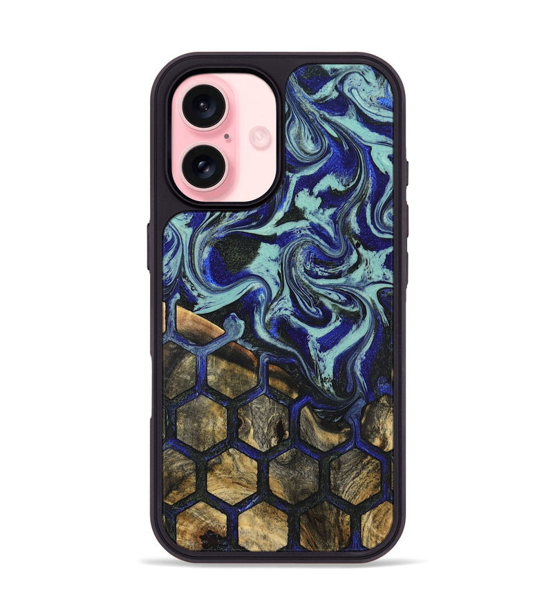 iPhone 16 Wood Phone Case - Chana (Pattern, 825162)