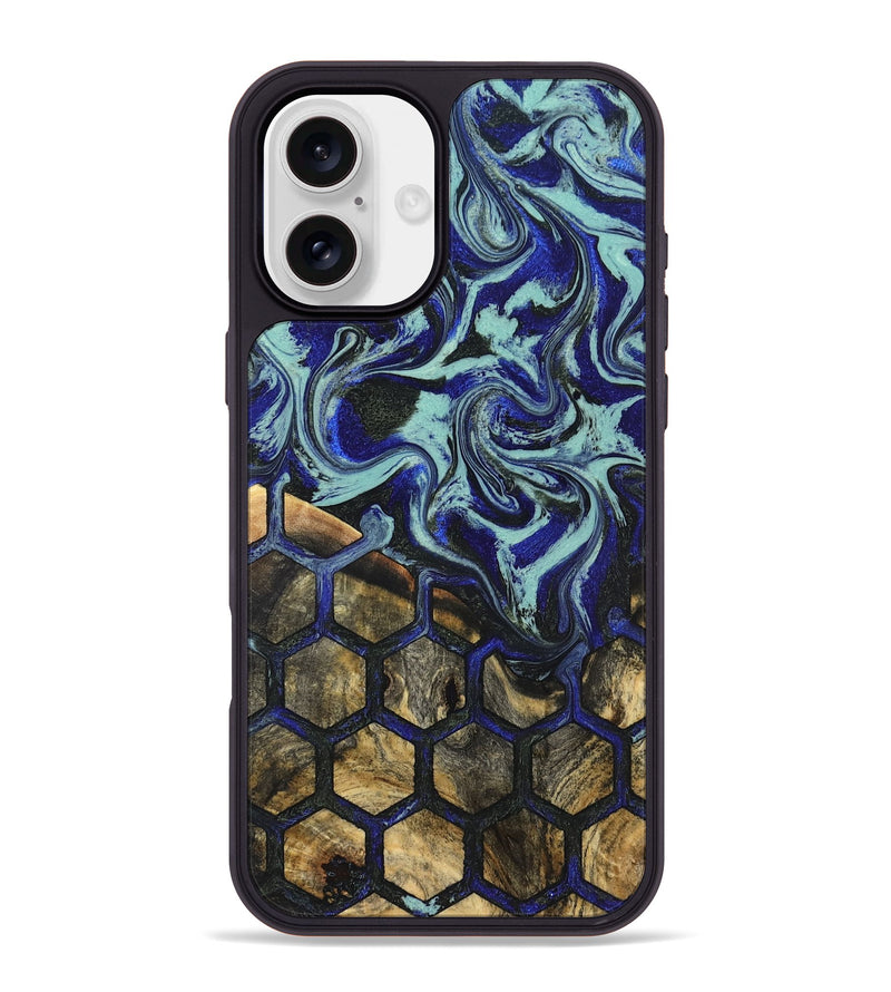 iPhone 16 Plus Wood Phone Case - Chana (Pattern, 825162)