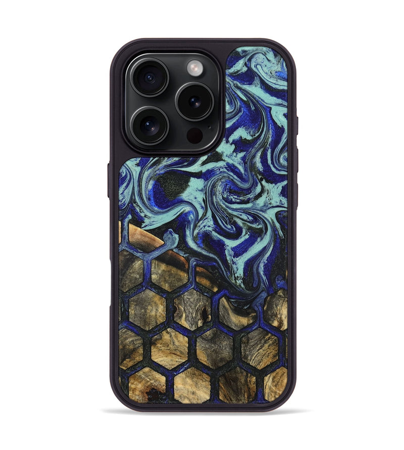 iPhone 16 Pro Wood Phone Case - Chana (Pattern, 825162)