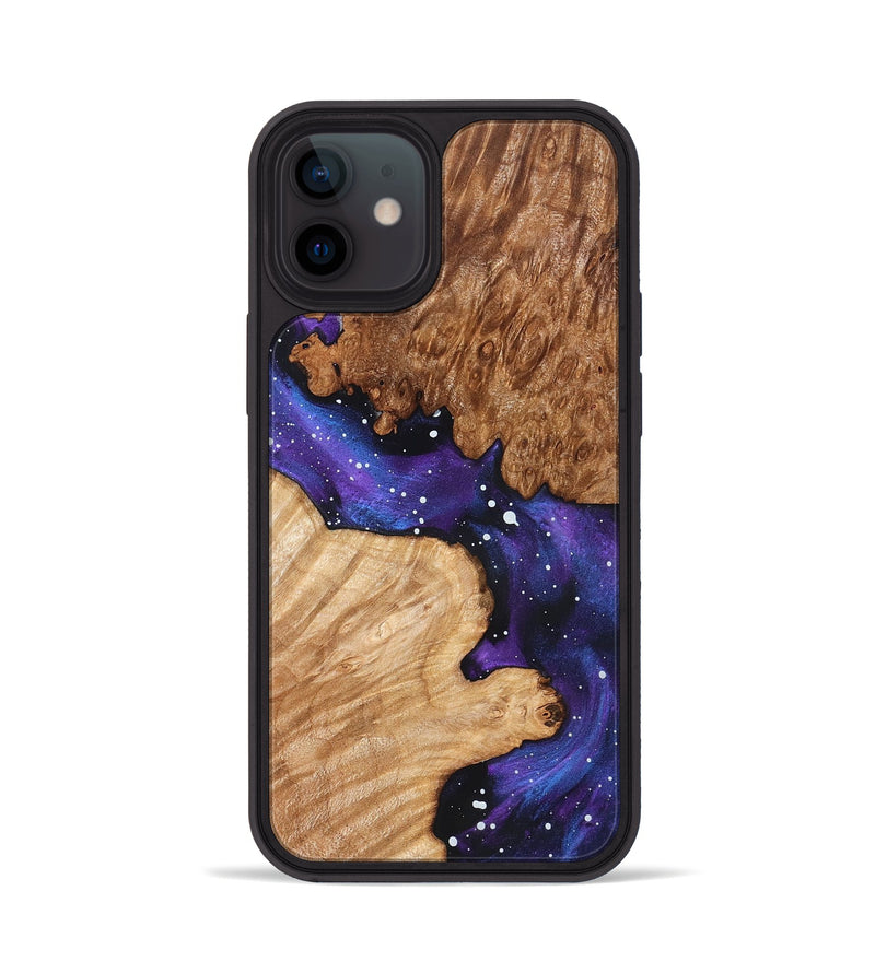 iPhone 12 Wood Phone Case - Alvah (Cosmos, 825170)