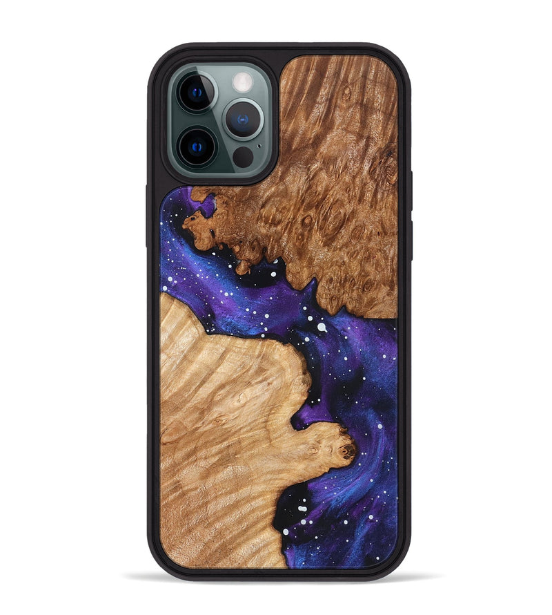 iPhone 12 Pro Max Wood Phone Case - Alvah (Cosmos, 825170)