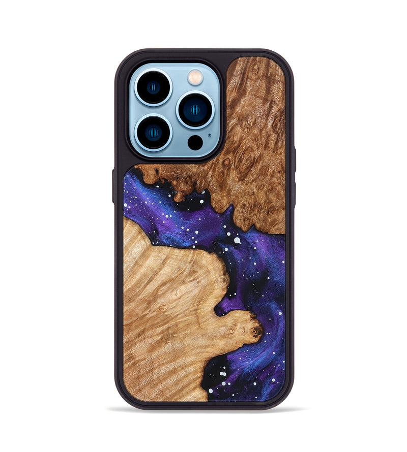 iPhone 14 Pro Wood Phone Case - Alvah (Cosmos, 825170)
