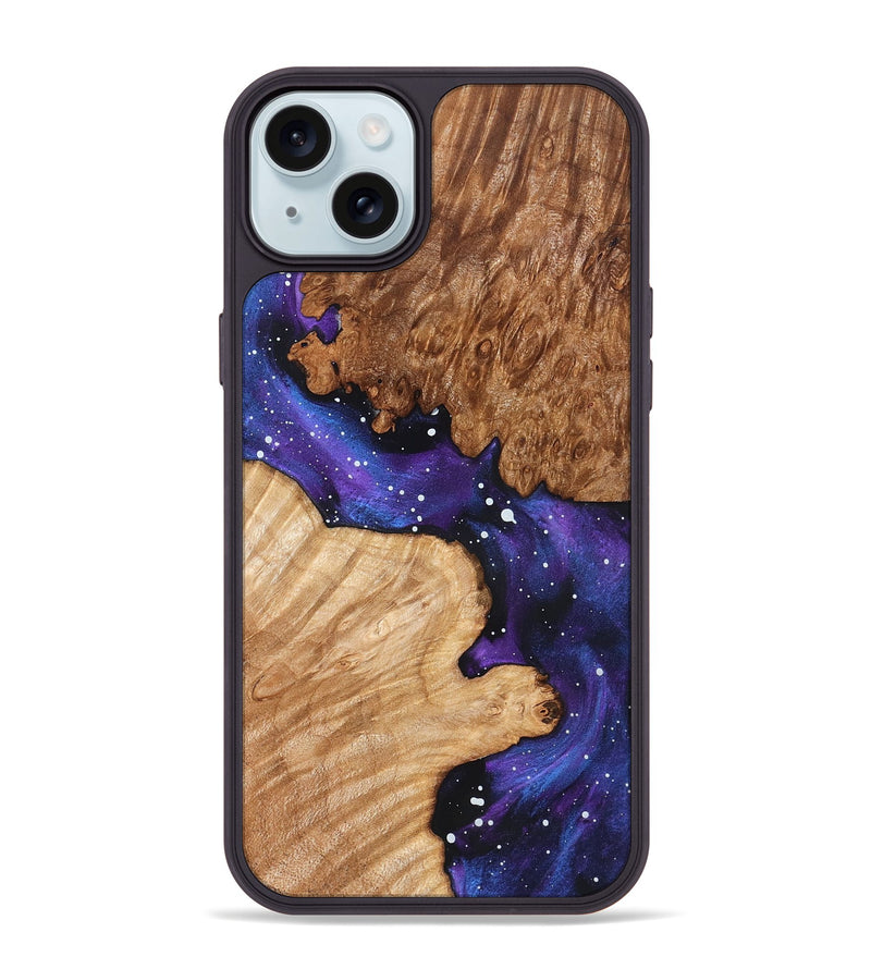 iPhone 15 Plus Wood Phone Case - Alvah (Cosmos, 825170)