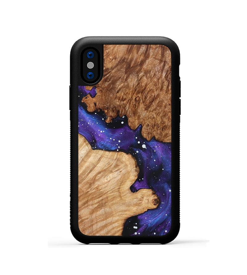 iPhone Xs Wood Phone Case - Alvah (Cosmos, 825170)