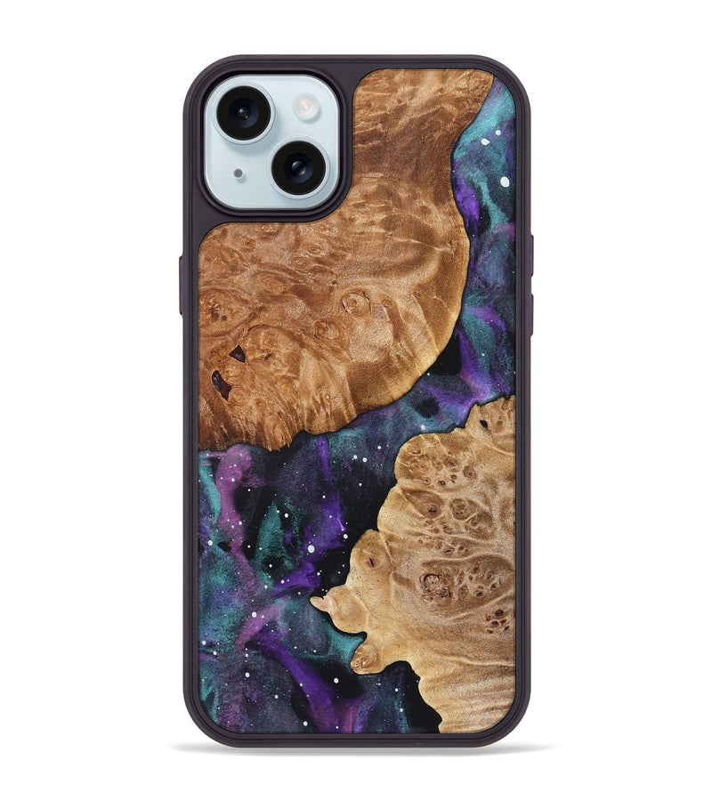 iPhone 15 Plus Wood Phone Case - Ciara (Cosmos, 825171)