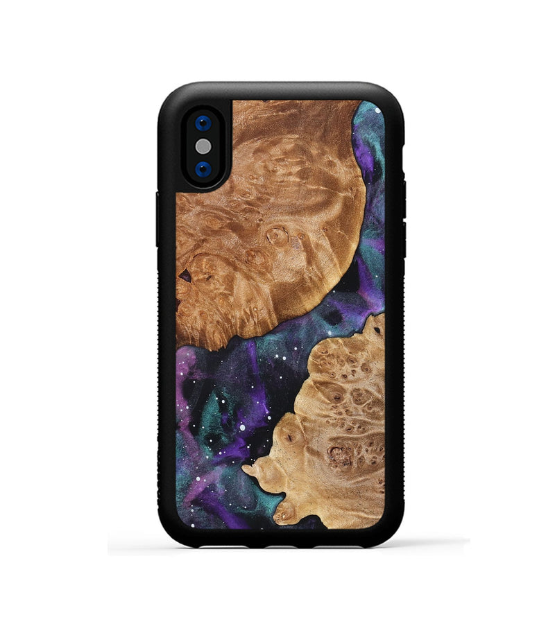 iPhone Xs Wood Phone Case - Ciara (Cosmos, 825171)