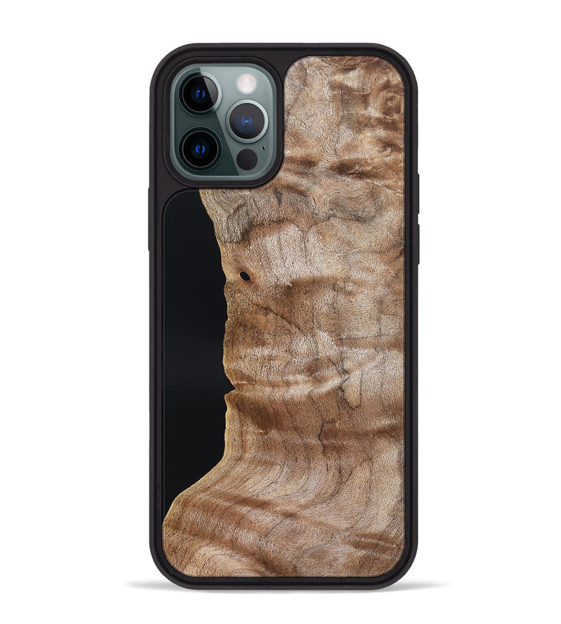 iPhone 12 Pro Max Wood Phone Case - Rodrick (Wood Burl, 825175)