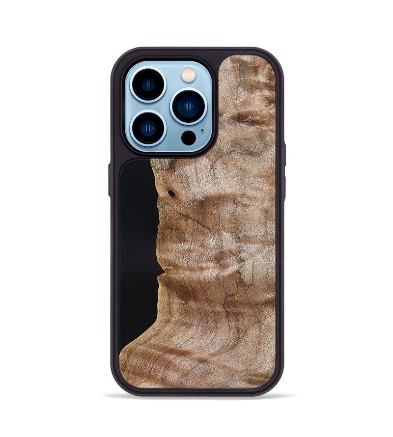 iPhone 14 Pro Wood Phone Case - Rodrick (Wood Burl, 825175)