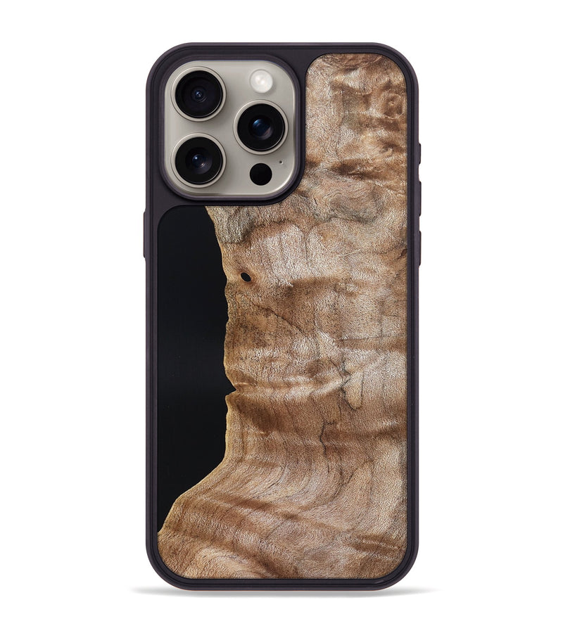 iPhone 15 Pro Max Wood Phone Case - Rodrick (Wood Burl, 825175)
