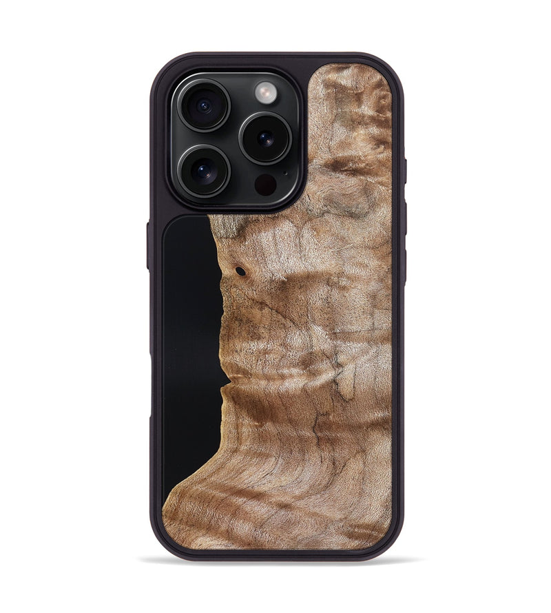 iPhone 16 Pro Wood Phone Case - Rodrick (Wood Burl, 825175)