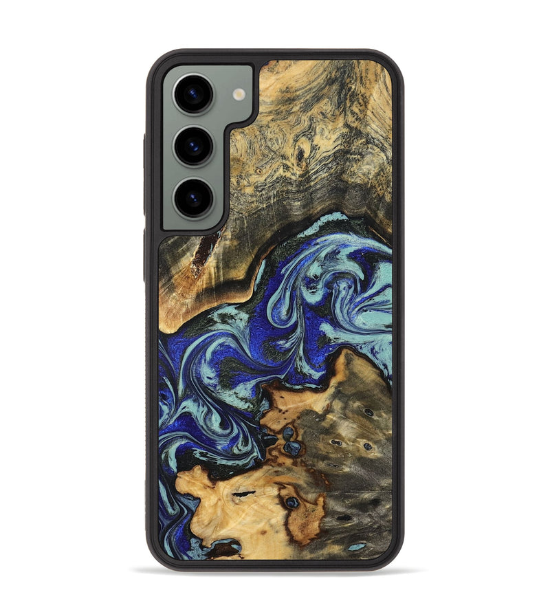 Galaxy S23 Plus Wood Phone Case - Britany (Blue, 825187)