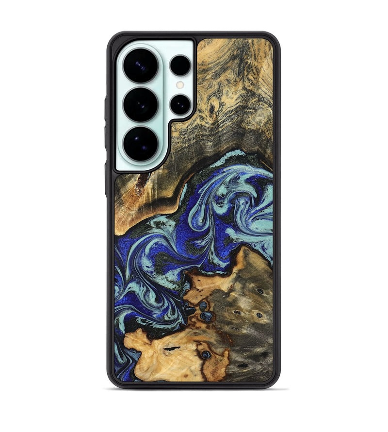 Galaxy S26 Ultra Wood Phone Case - Britany (Blue, 825187)