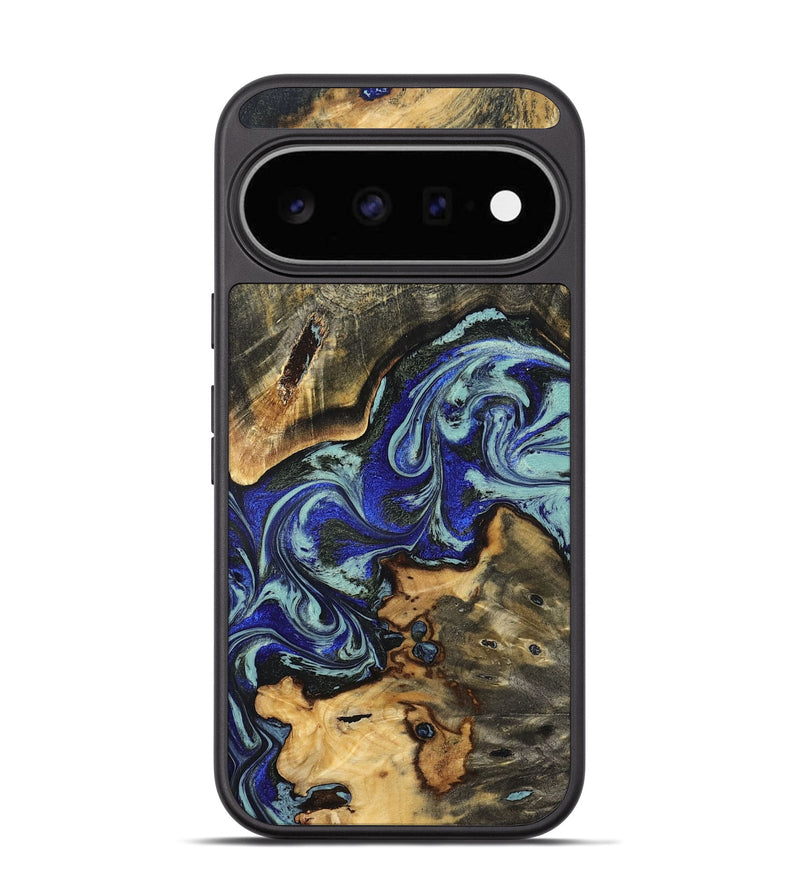 Pixel 11 Wood Phone Case - Britany (Blue, 825187)