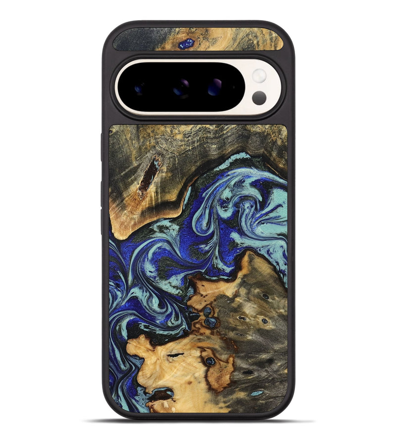 Pixel 9 Pro XL Wood Phone Case - Britany (Blue, 825187)