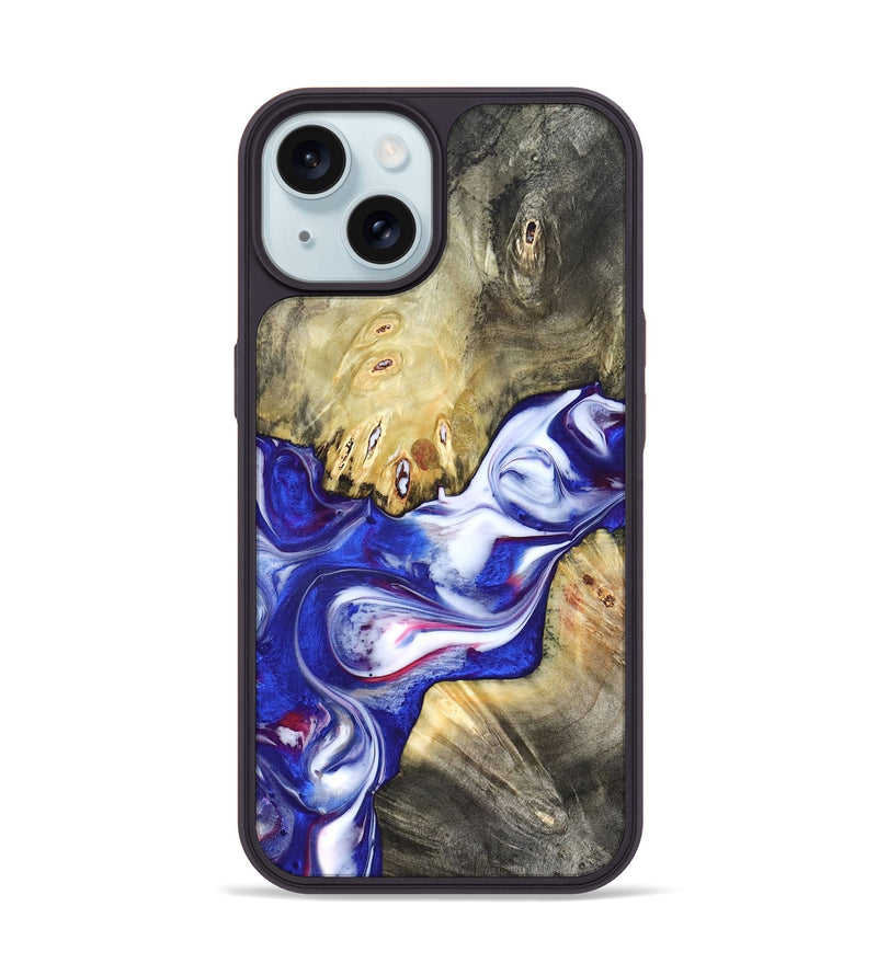 iPhone 15 Wood Phone Case - Meilani (Merica, 825192)