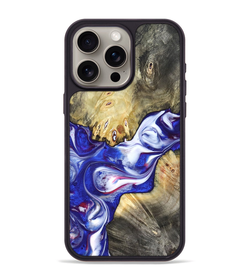 iPhone 15 Pro Max Wood Phone Case - Meilani (Merica, 825192)