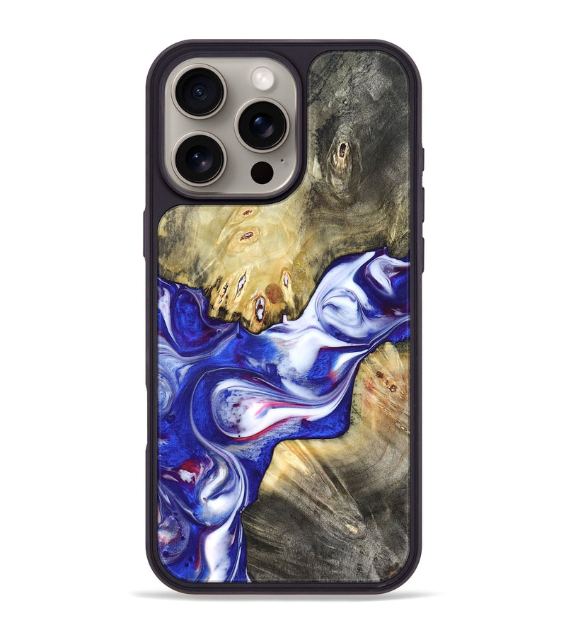 iPhone 16 Pro Max Wood Phone Case - Meilani (Merica, 825192)