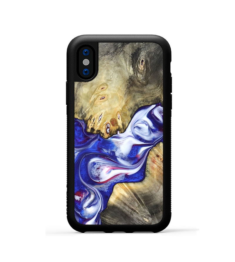 iPhone Xs Wood Phone Case - Meilani (Merica, 825192)