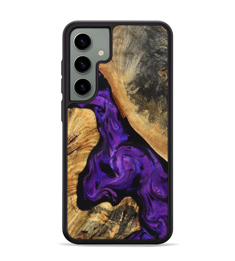 Galaxy S24 Plus Wood Phone Case - Clover (Purple, 825198)