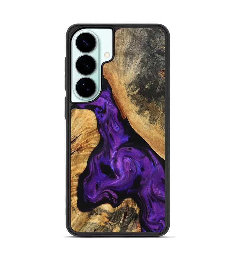 Galaxy S26 Plus Wood Phone Case - Clover (Purple, 825198)