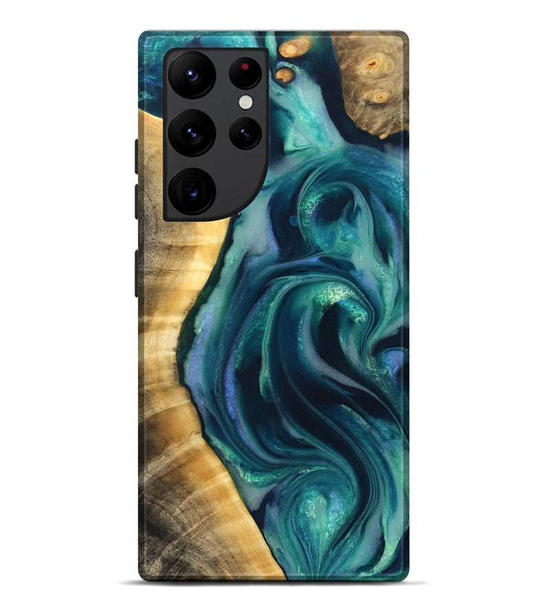 Galaxy S22 Ultra Wood Live Edge Phone Case - Yehuda (Cosmos, 825202)