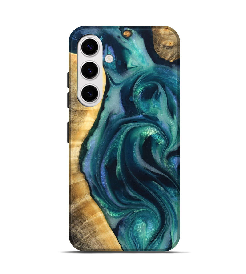 Galaxy S25 Wood Live Edge Phone Case - Yehuda (Cosmos, 825202)