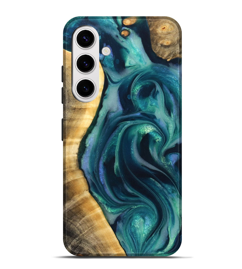 Galaxy S25 Plus Wood Live Edge Phone Case - Yehuda (Cosmos, 825202)