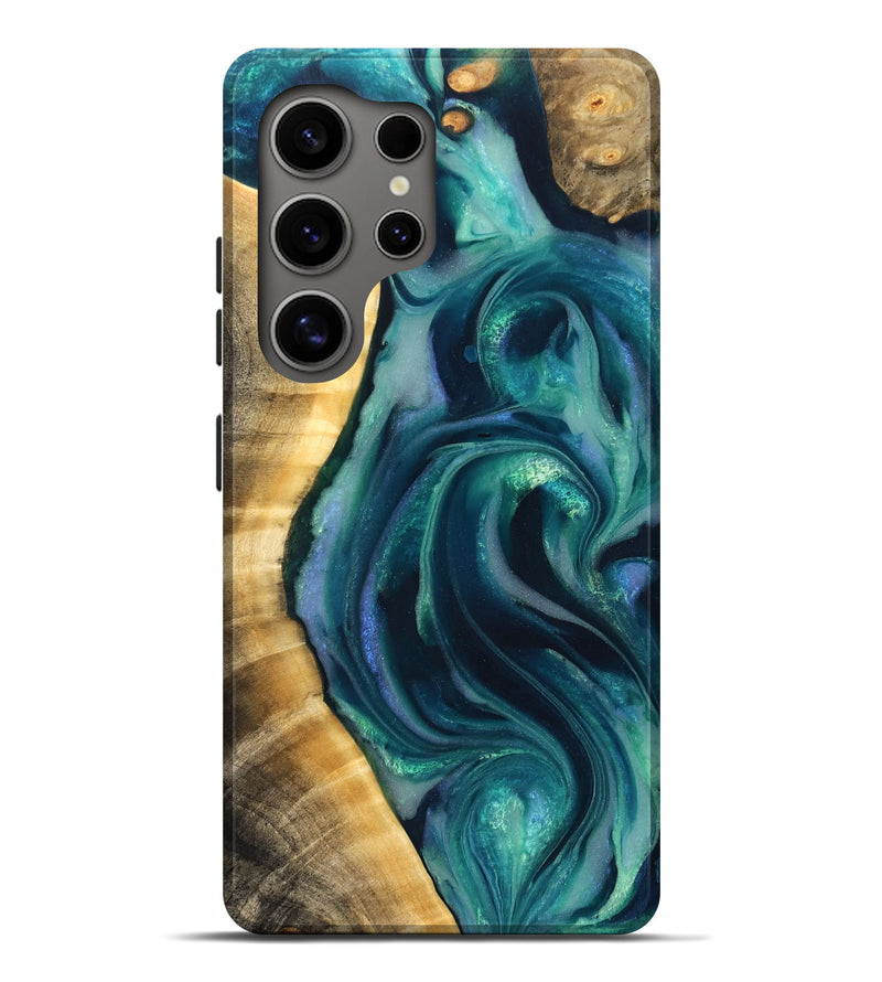 Galaxy S25 Ultra Wood Live Edge Phone Case - Yehuda (Cosmos, 825202)