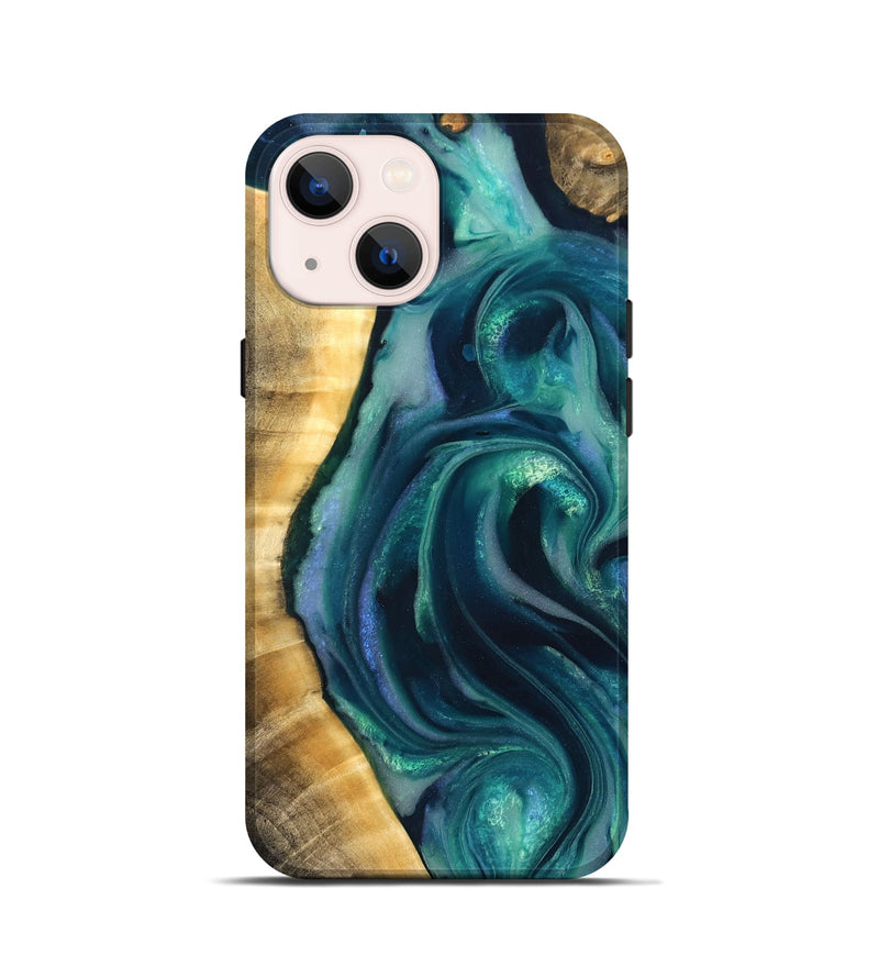 iPhone 13 mini Wood Live Edge Phone Case - Yehuda (Cosmos, 825202)