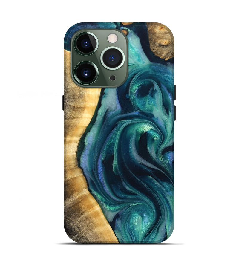 iPhone 13 Pro Wood Live Edge Phone Case - Yehuda (Cosmos, 825202)
