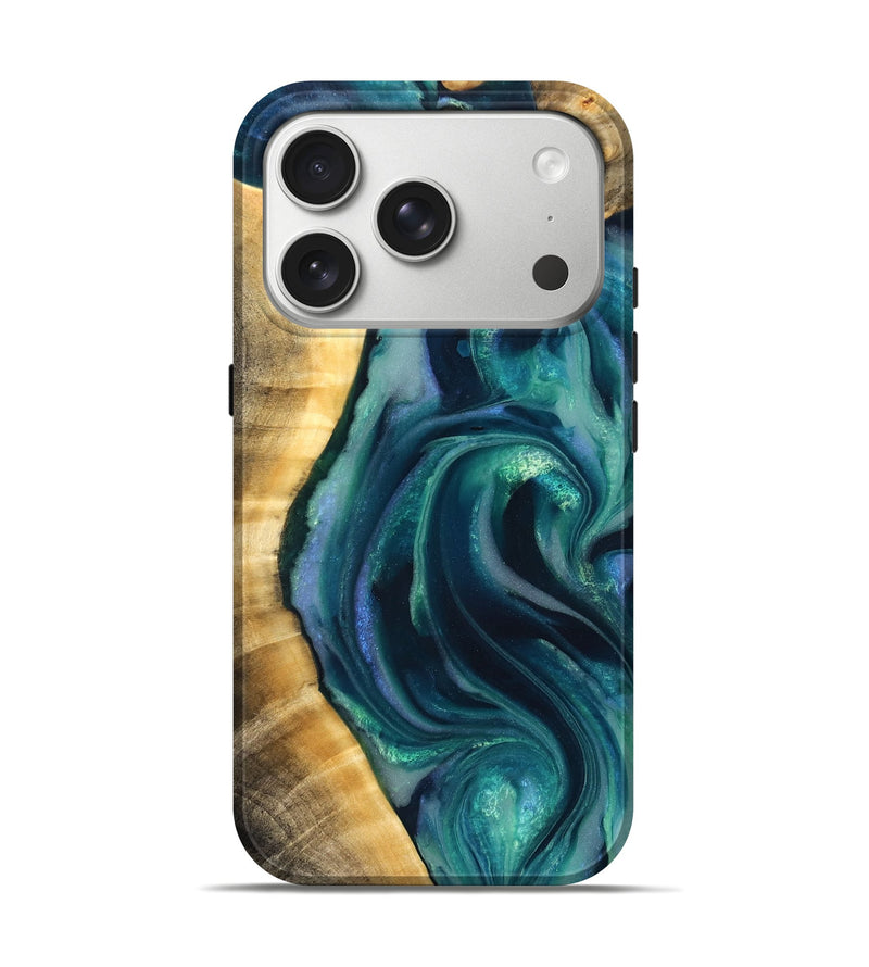 iPhone 17 Pro Wood Live Edge Phone Case - Yehuda (Cosmos, 825202)