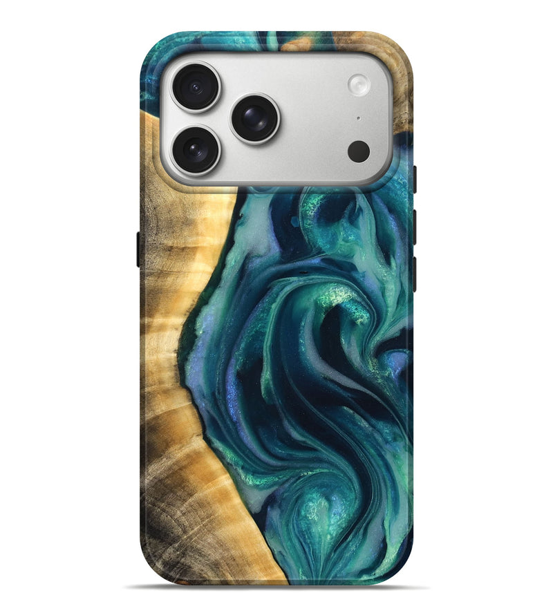 iPhone 17 Pro Max Wood Live Edge Phone Case - Yehuda (Cosmos, 825202)