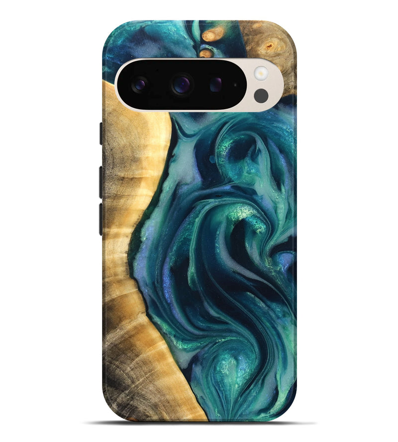Pixel 9 Pro XL Wood Live Edge Phone Case - Yehuda (Cosmos, 825202)
