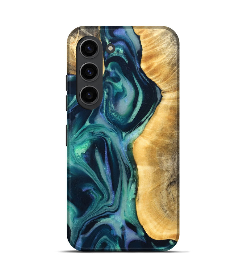 Galaxy S23 Wood Live Edge Phone Case - Annabel (Cosmos, 825208)